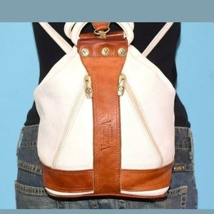 Valentina Italian leather backpack